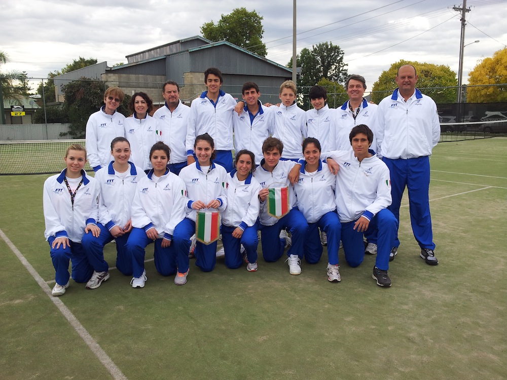 La nazionale italiana studentesca 2013
